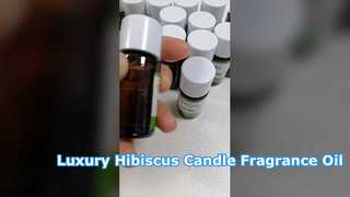 زيت عطر الكركديه الأحمر الفاخر للشموع الفاخرة