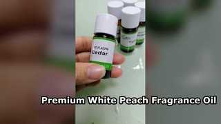 زيت عطري بالخوخ الأبيض لصناعة الصابون وغسول الجسم