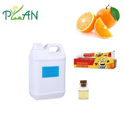 100% عطر برتقالي عضوي عصير زيت عطر فاكهة لصنع معجون الأسنان