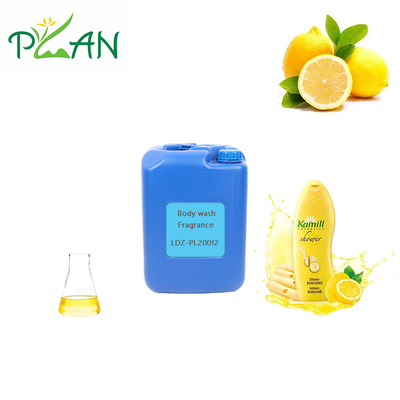 خدمة المنتجات الأولية المنزلية عطر الليمون غسل الجسم العطري بالزيت غير الملون