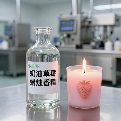 زيت عطري بنكهة الفراولة الكريمية لمنتجات أعواد النشر والشموع المعطرة وبخاخات المنزل