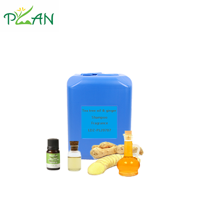غسيل الجسم عطر زيت شجرة الشاي & زيت الزنجبيل العطر العطر لجل الاستحمام & الشامبو & صناعة الصابون العطري / المنتجات ذات الاستقرار المرتفع للمواد السطحي خالية من العينة